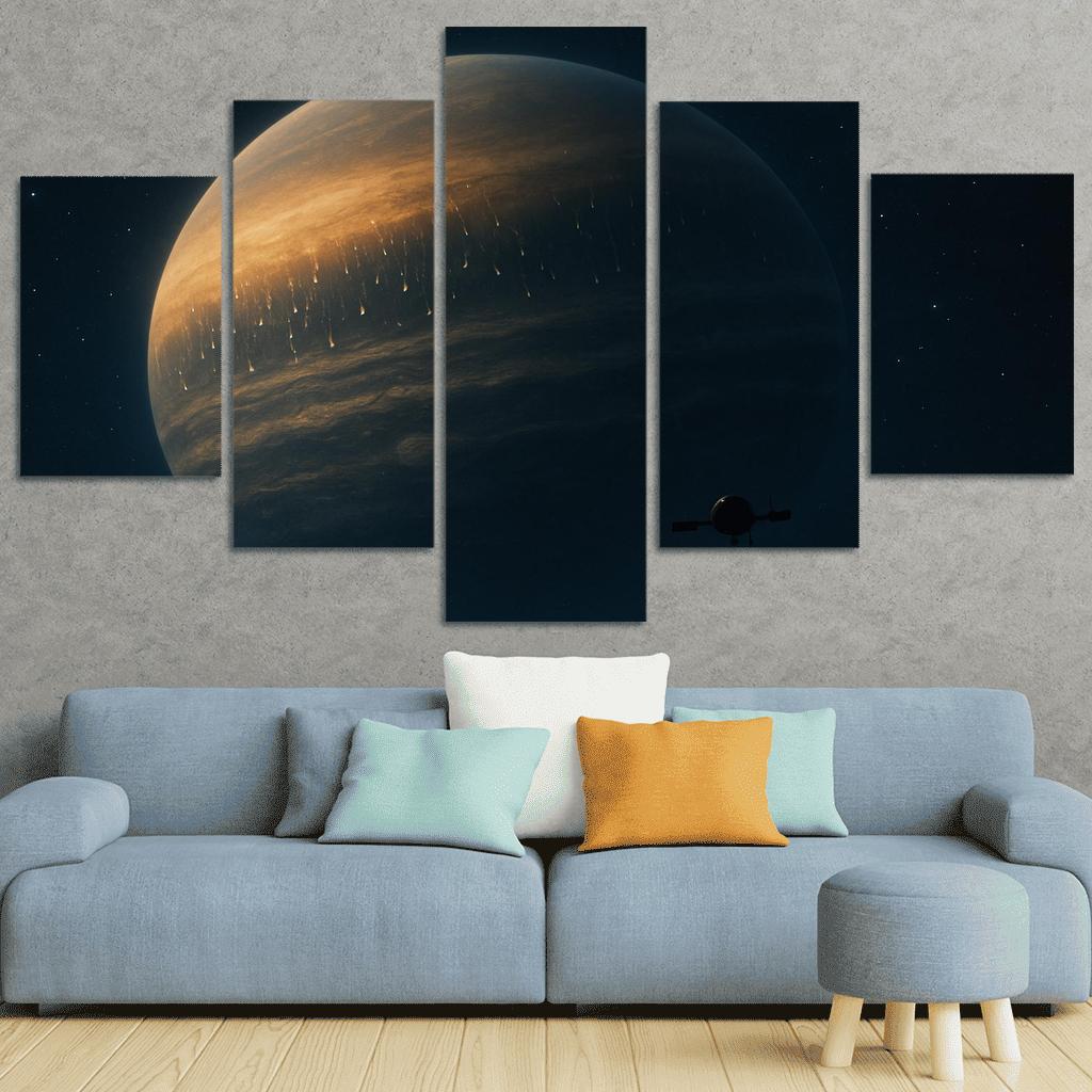 Helium Rain On A Distant Gas Giant oil paintings frame