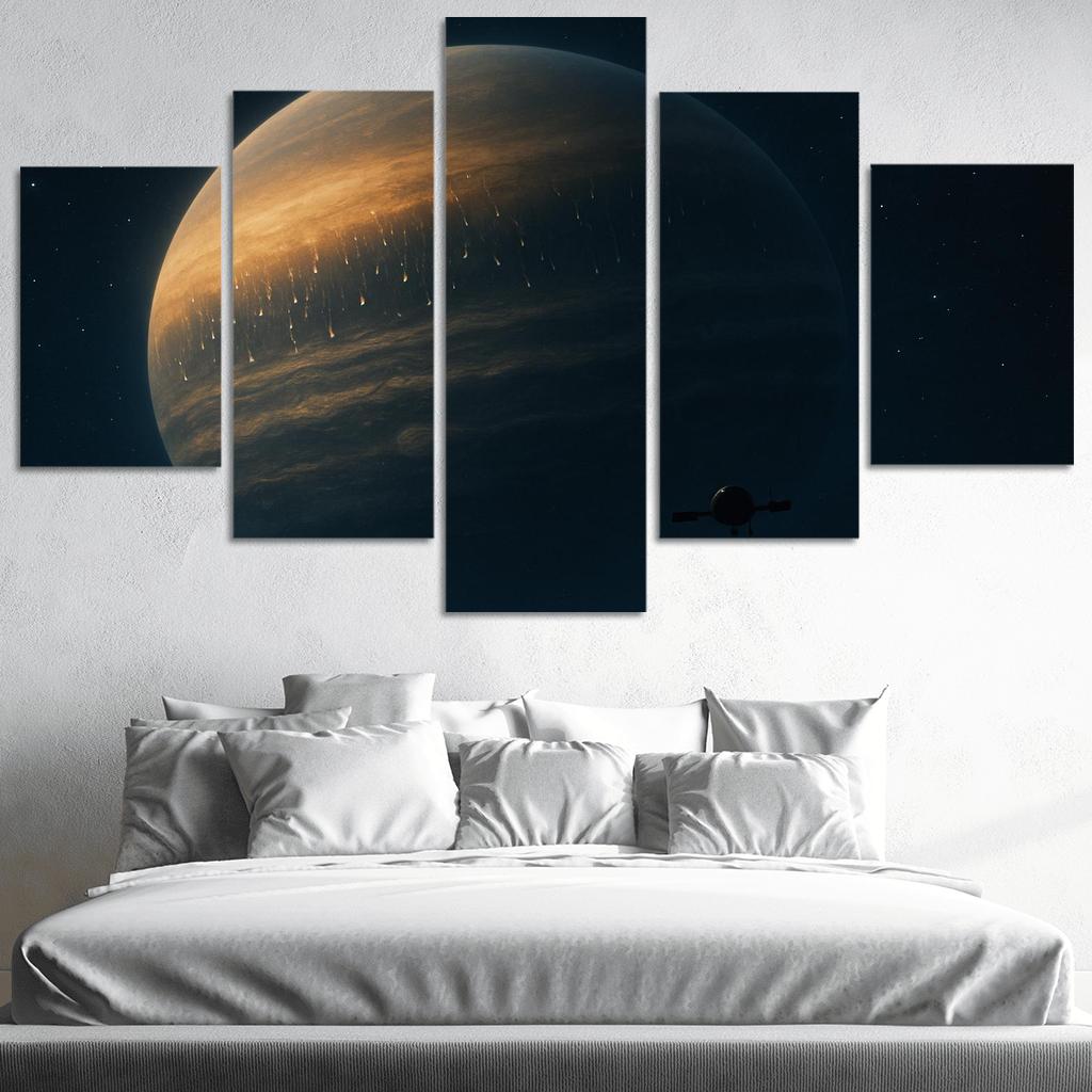 Helium Rain On A Distant Gas Giant oil paintings frame