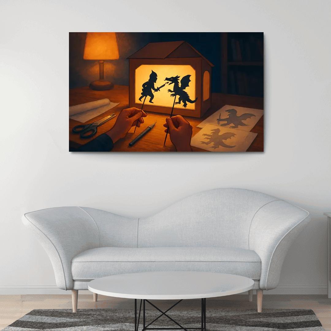 Shadow Puppet Storycraft Build A Mini Theater At Home decor