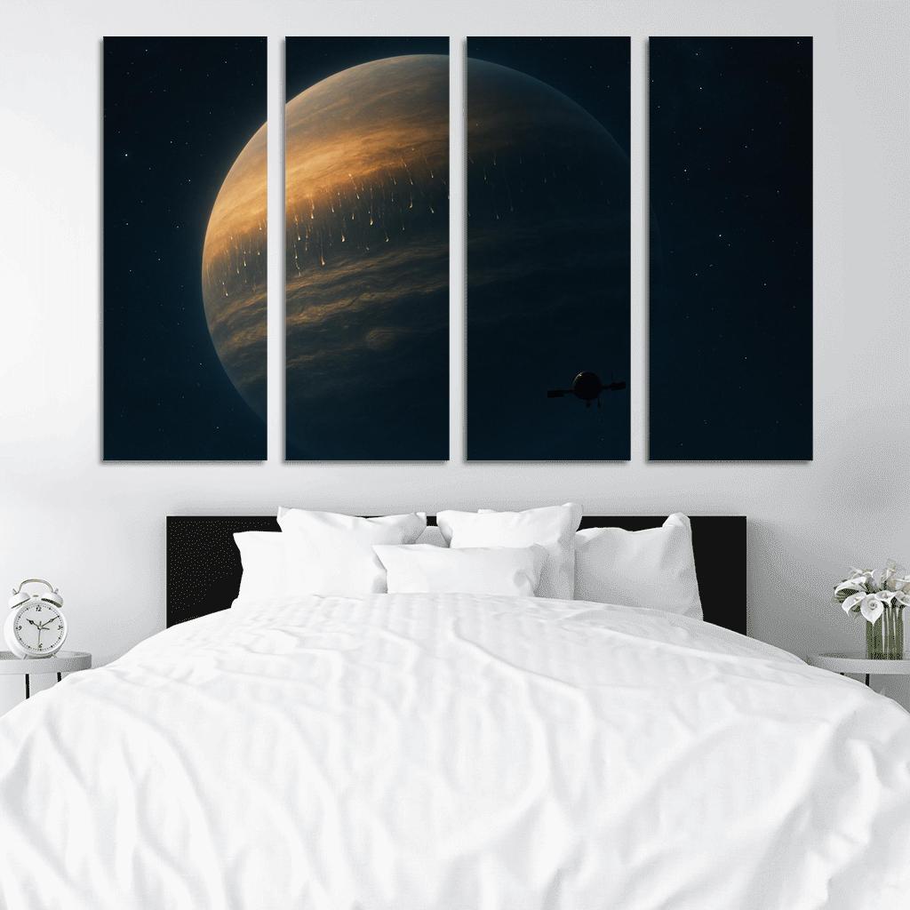 Helium Rain On A Distant Gas Giant oil paintings frame