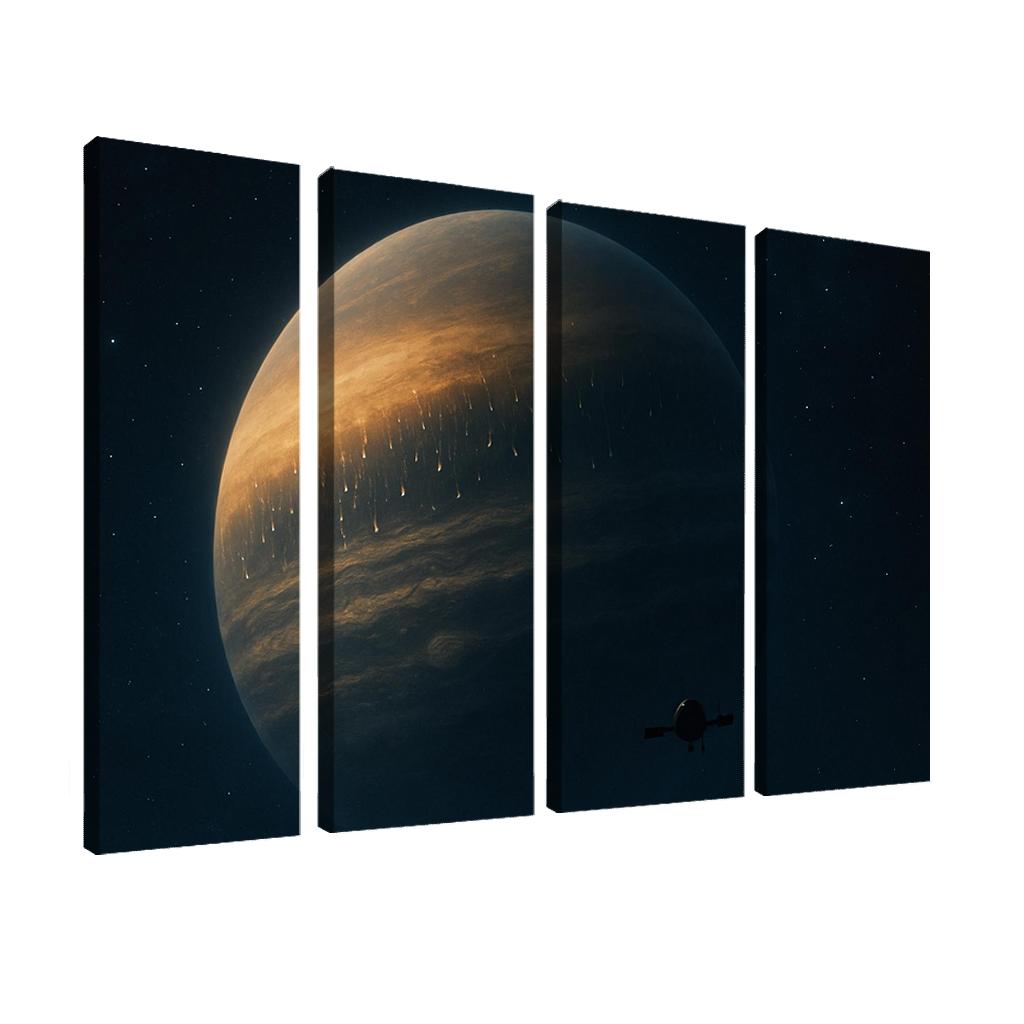 Helium Rain On A Distant Gas Giant oil paintings frame