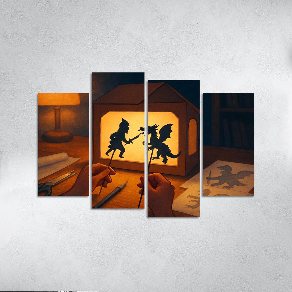 Shadow Puppet Storycraft Build A Mini Theater At Home decor