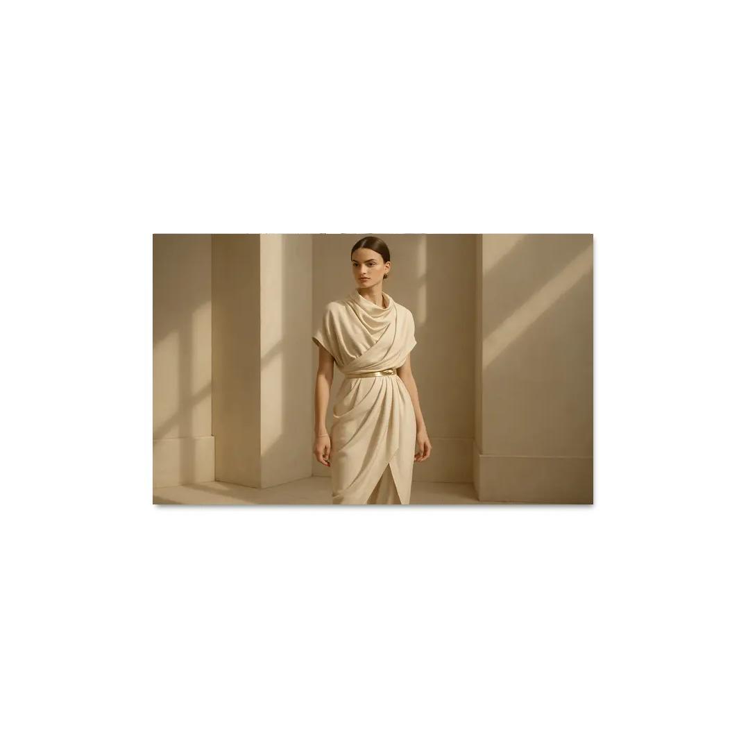 Modern Heirloom Draping abstract paintings frame