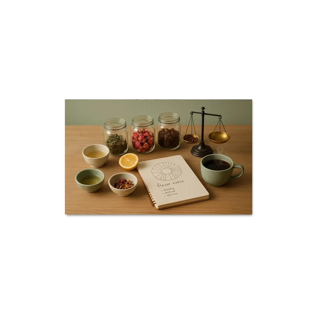 Tea Blending And Sensory Tasting Create Your Own Signature Infusions premium artwork frames