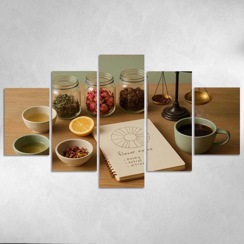 Tea Blending And Sensory Tasting Create Your Own Signature Infusions premium artwork frames
