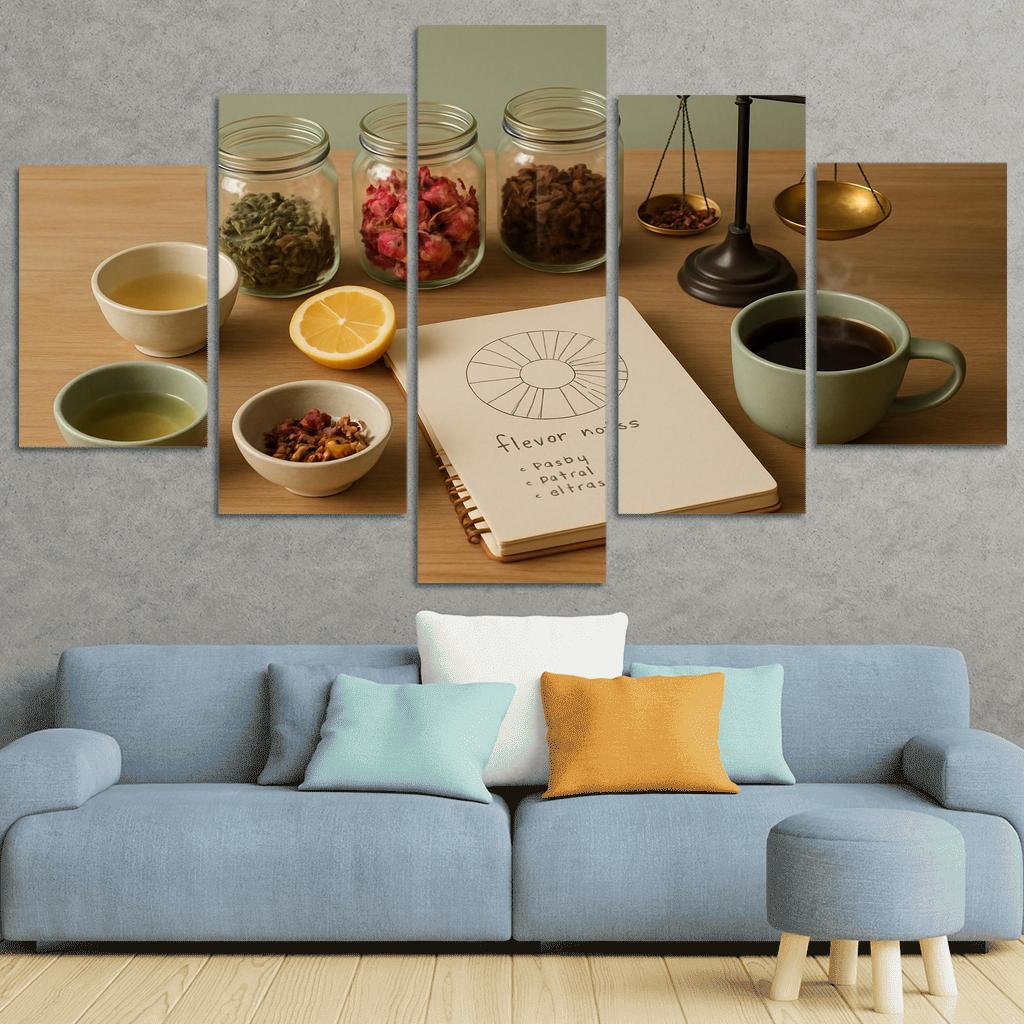 Tea Blending And Sensory Tasting Create Your Own Signature Infusions premium artwork frames