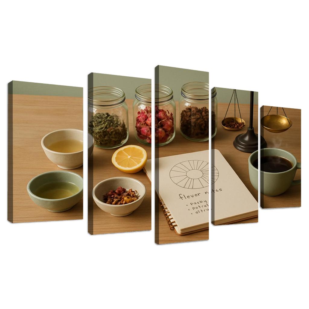 Tea Blending And Sensory Tasting Create Your Own Signature Infusions premium artwork frames