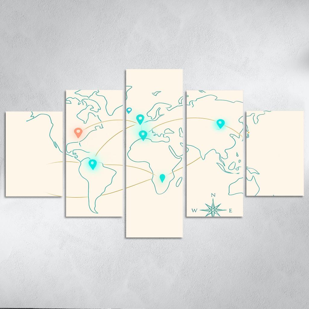 Celestial Routes Of The Whispering Sphere wall decor