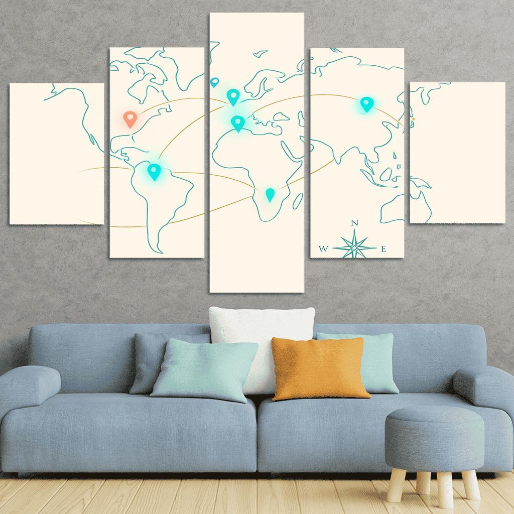 Celestial Routes Of The Whispering Sphere wall decor