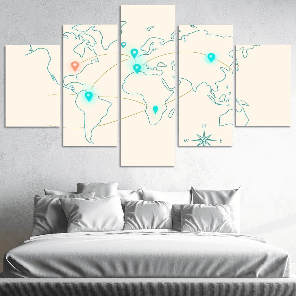 Celestial Routes Of The Whispering Sphere wall decor