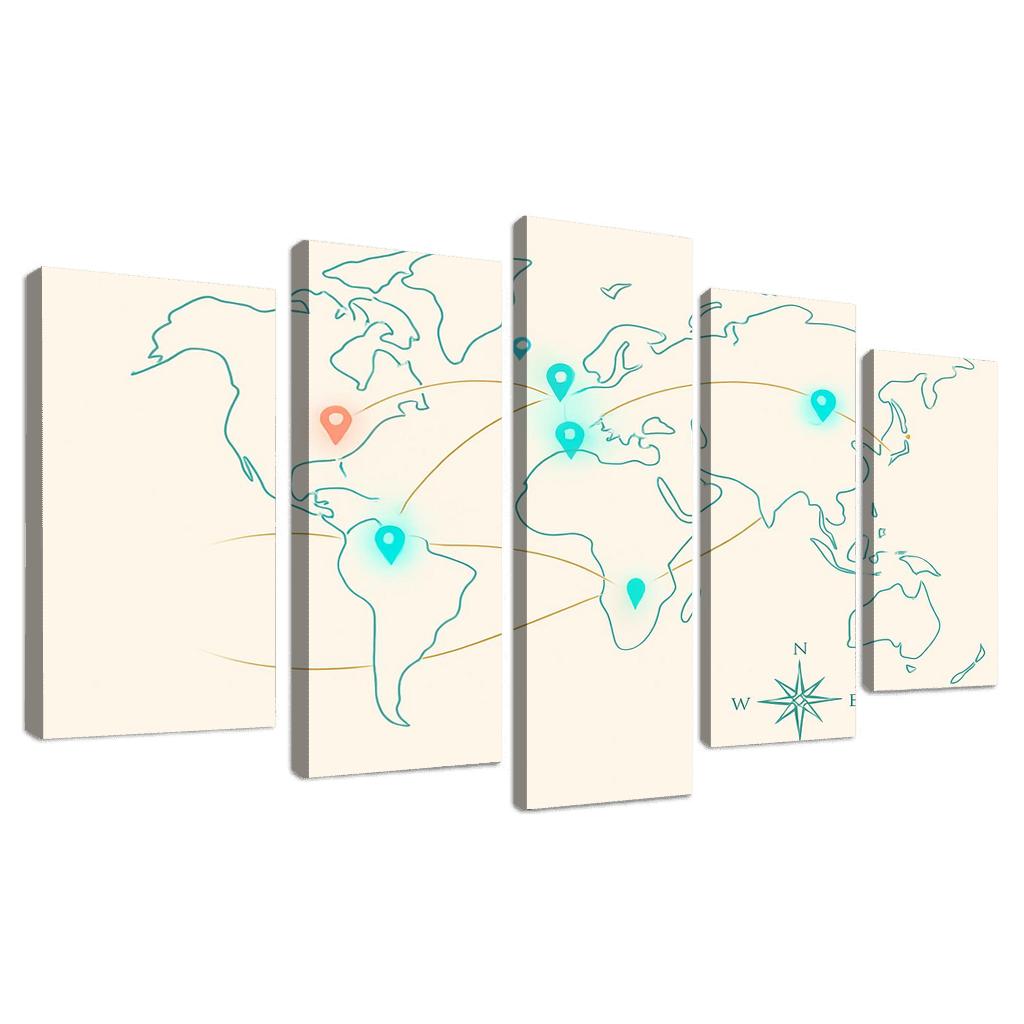 Celestial Routes Of The Whispering Sphere wall decor