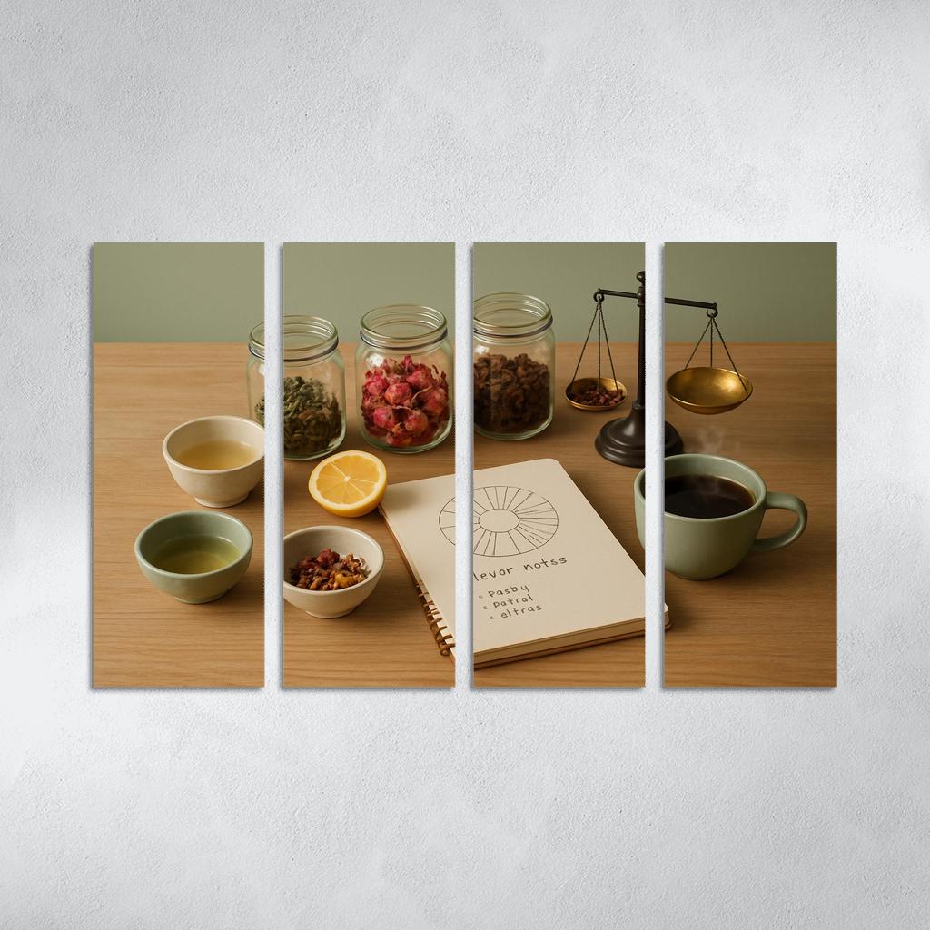 Tea Blending And Sensory Tasting Create Your Own Signature Infusions premium artwork frames