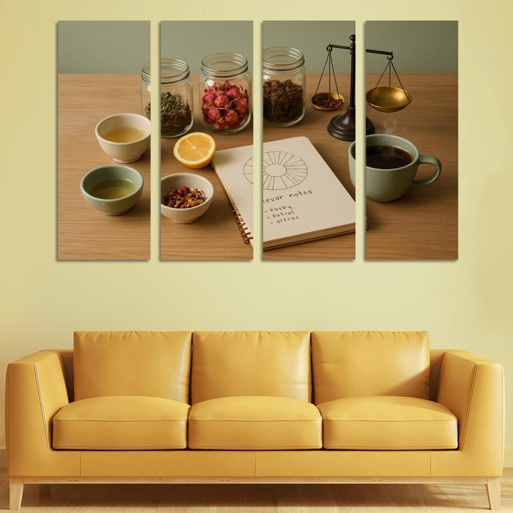 Tea Blending And Sensory Tasting Create Your Own Signature Infusions premium artwork frames