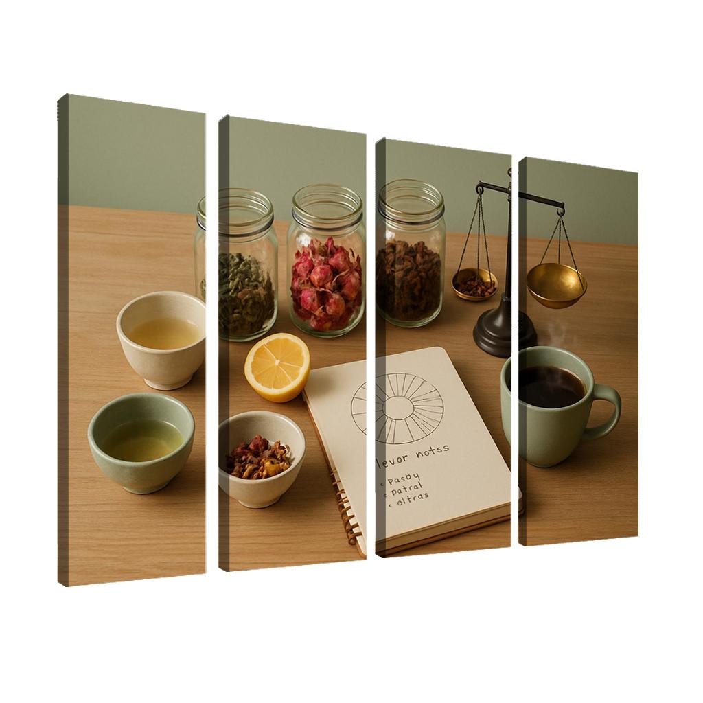 Tea Blending And Sensory Tasting Create Your Own Signature Infusions premium artwork frames