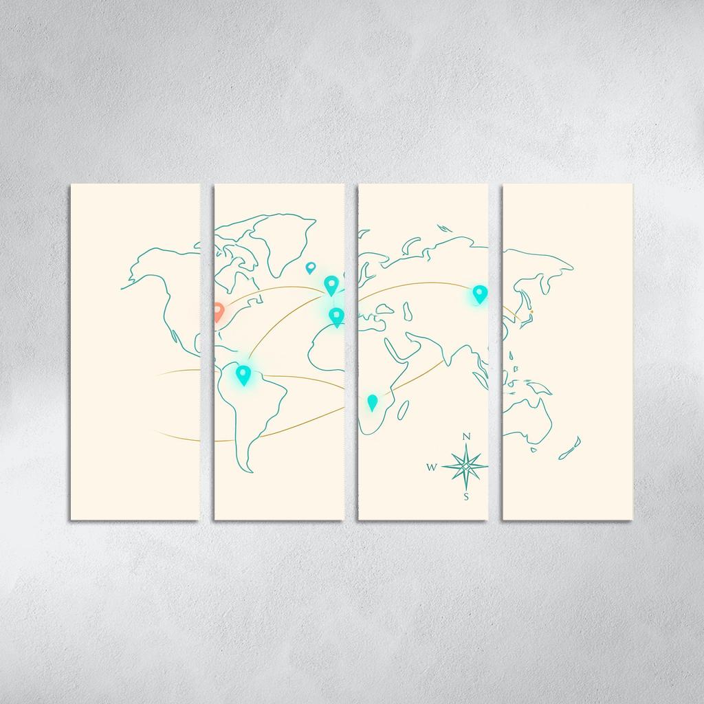 Celestial Routes Of The Whispering Sphere wall decor