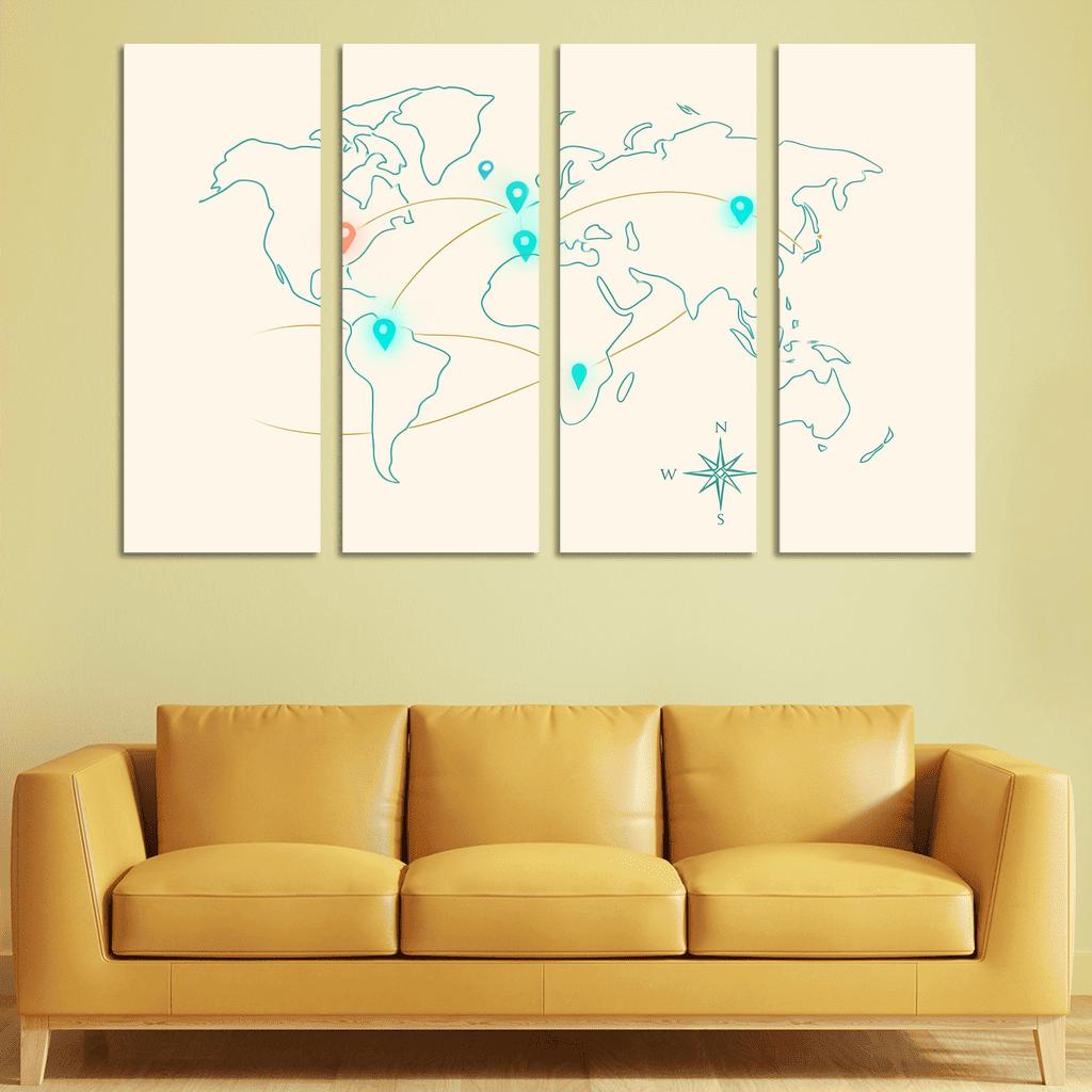 Celestial Routes Of The Whispering Sphere wall decor