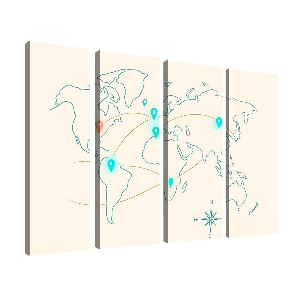 Celestial Routes Of The Whispering Sphere wall decor