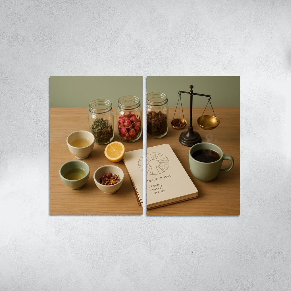 Tea Blending And Sensory Tasting Create Your Own Signature Infusions premium artwork frames