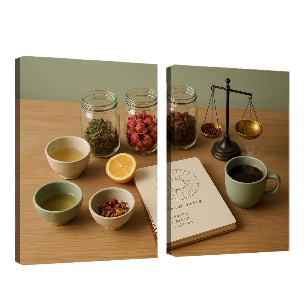 Tea Blending And Sensory Tasting Create Your Own Signature Infusions premium artwork frames
