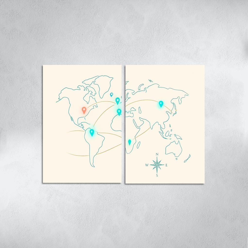 Celestial Routes Of The Whispering Sphere wall decor