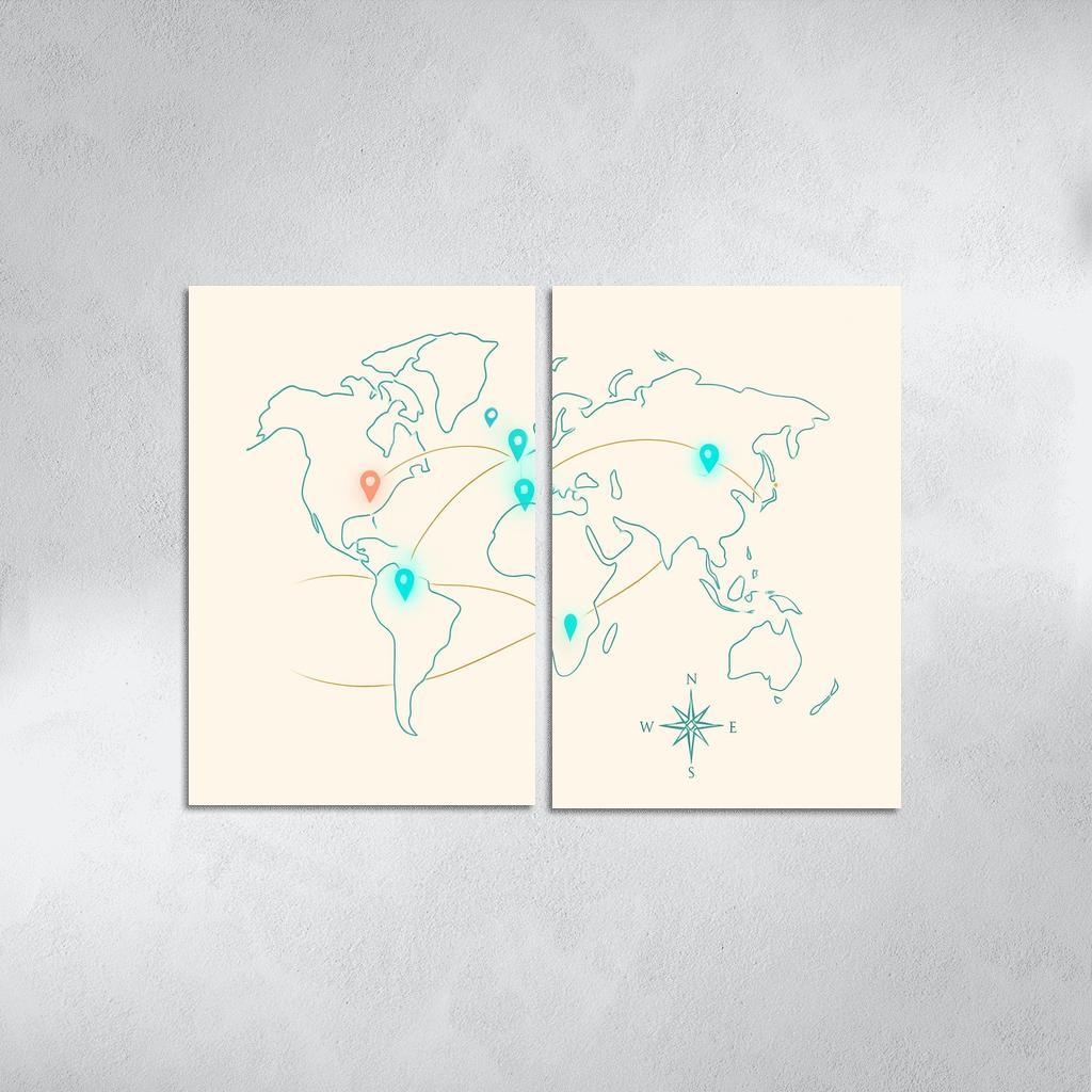 Celestial Routes Of The Whispering Sphere wall decor