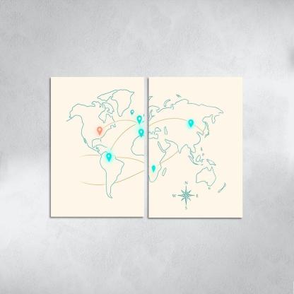 Celestial Routes Of The Whispering Sphere wall decor