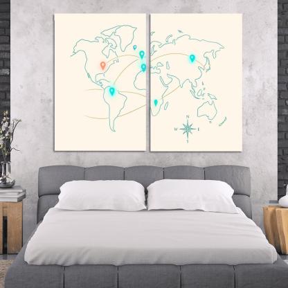 Celestial Routes Of The Whispering Sphere wall decor