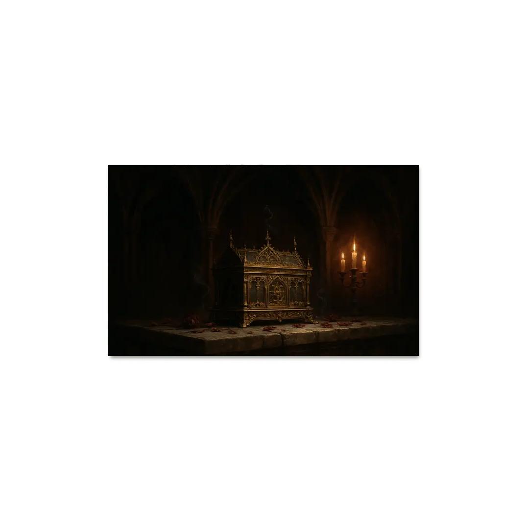 Reliquary Of Fallen Petals premium artwork frames