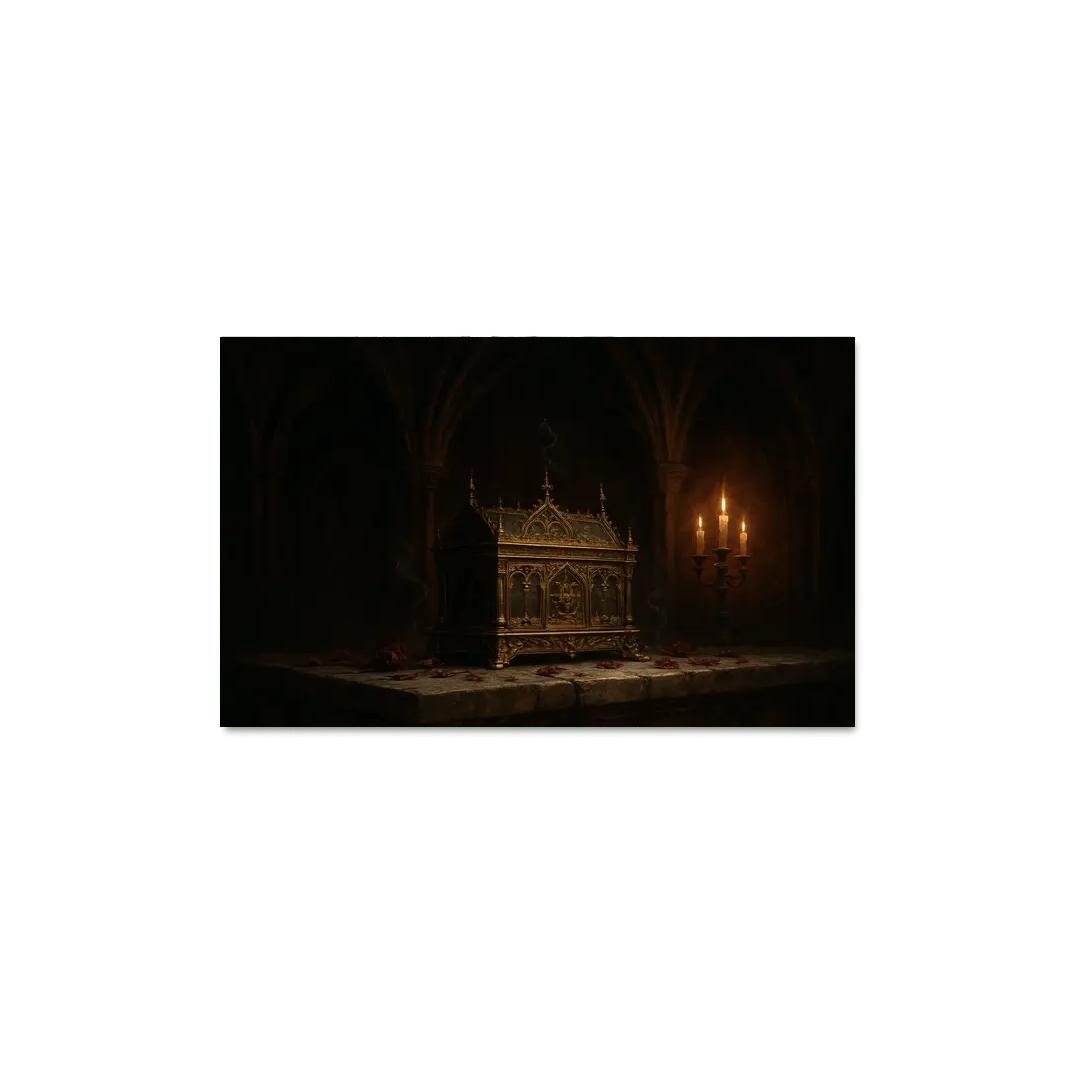 Reliquary Of Fallen Petals premium artwork frames