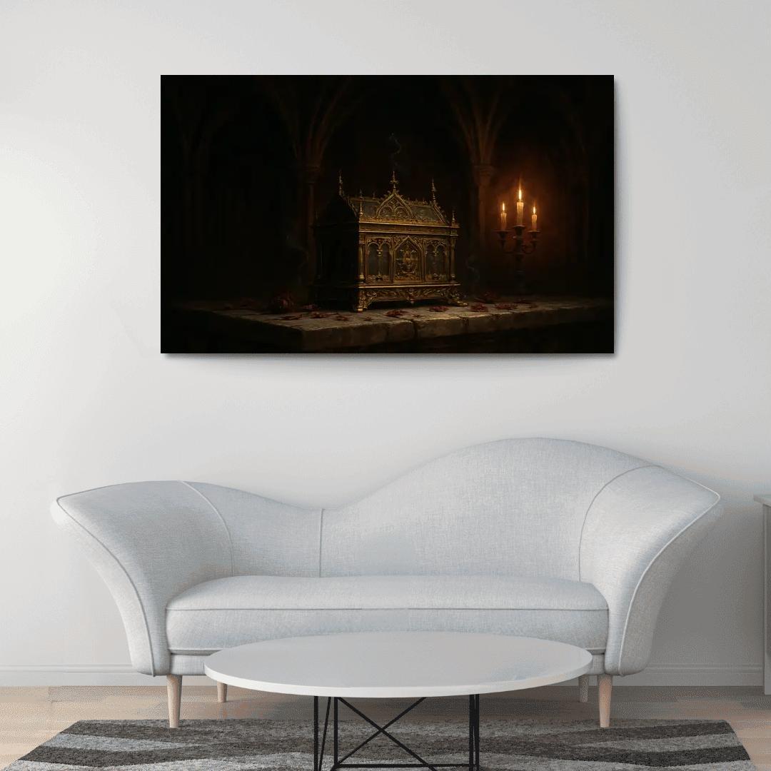 Reliquary Of Fallen Petals premium artwork frames