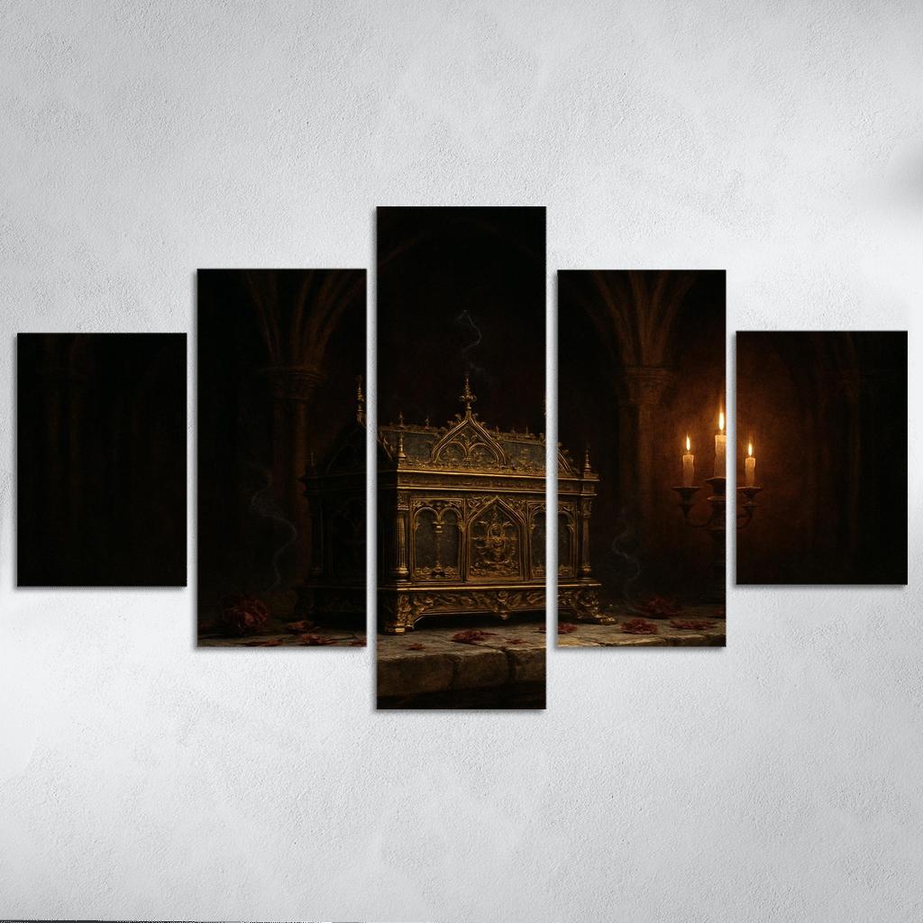 Reliquary Of Fallen Petals premium artwork frames