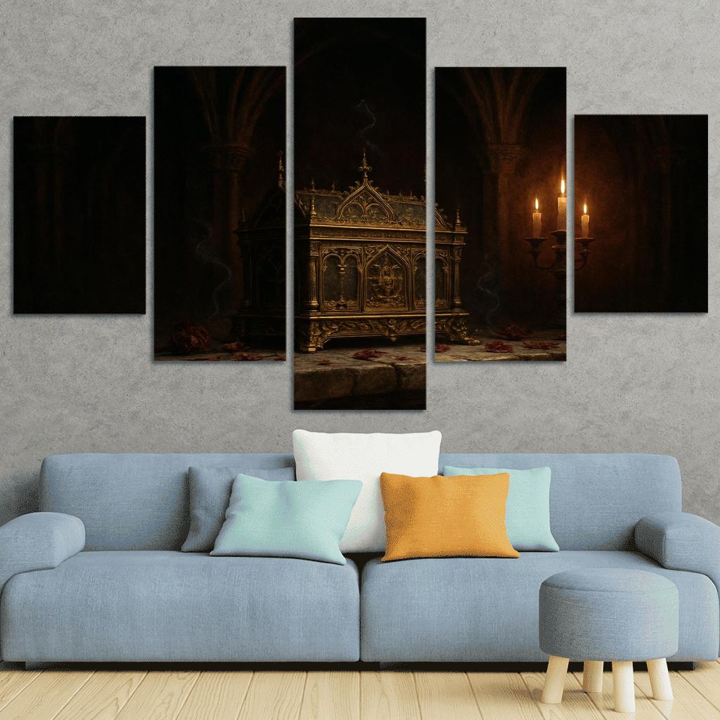 Reliquary Of Fallen Petals premium artwork frames