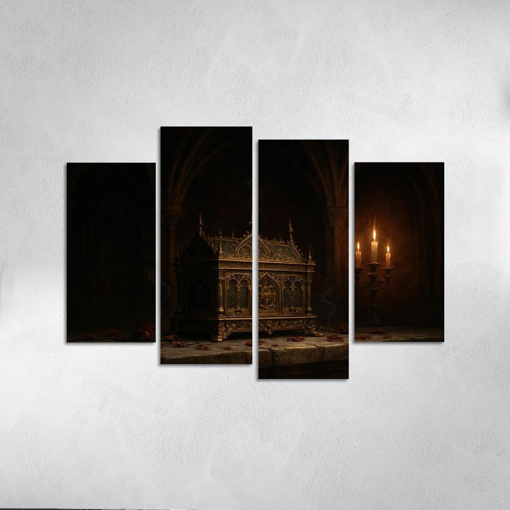 Reliquary Of Fallen Petals premium artwork frames