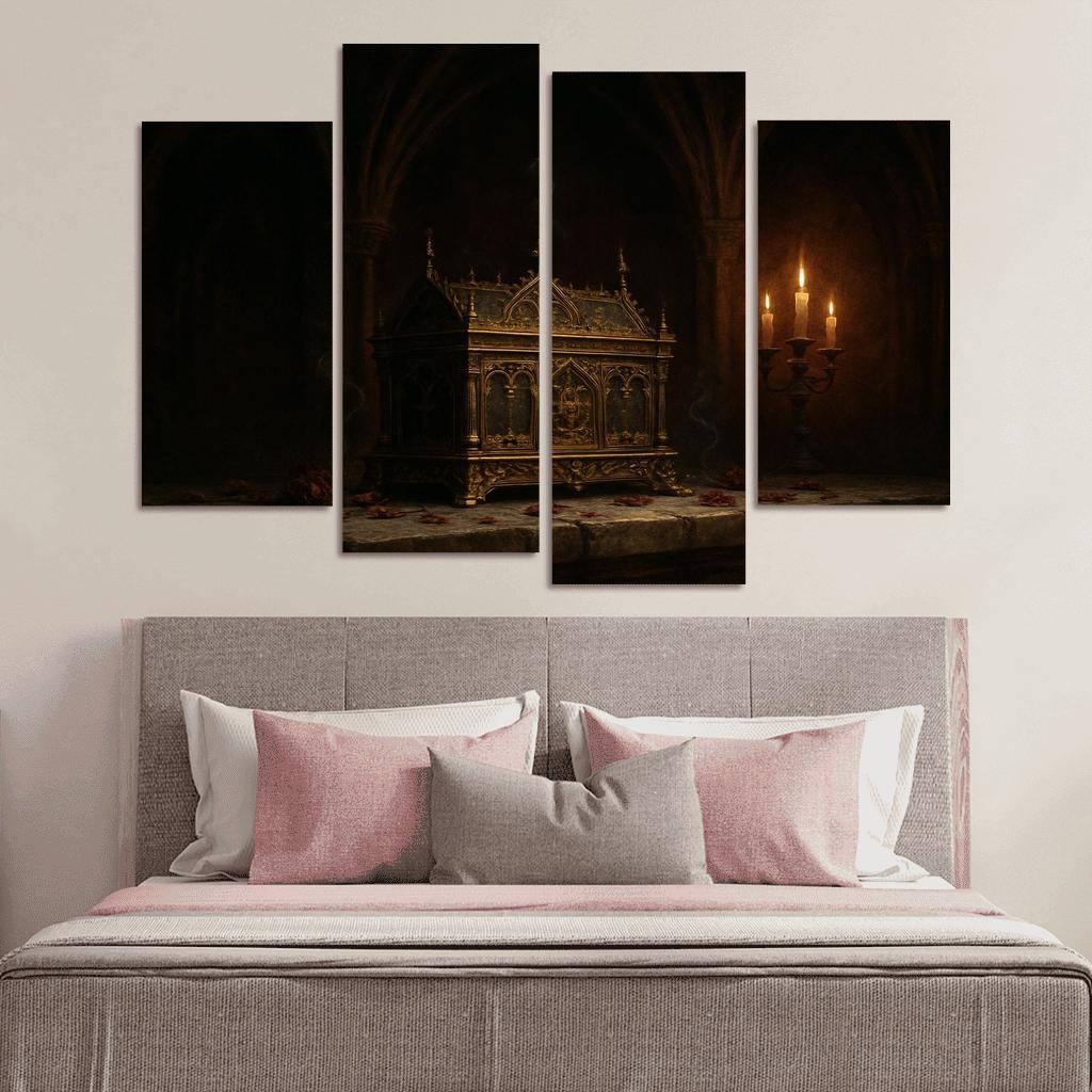 Reliquary Of Fallen Petals premium artwork frames