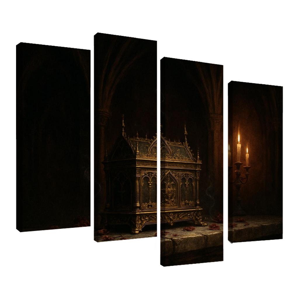 Reliquary Of Fallen Petals premium artwork frames