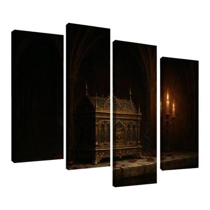 Reliquary Of Fallen Petals premium artwork frames