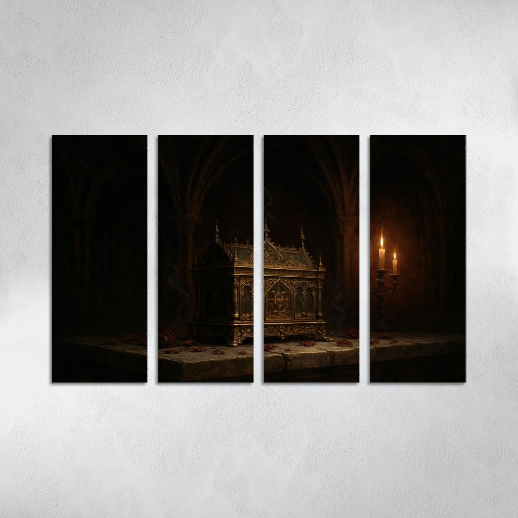 Reliquary Of Fallen Petals premium artwork frames