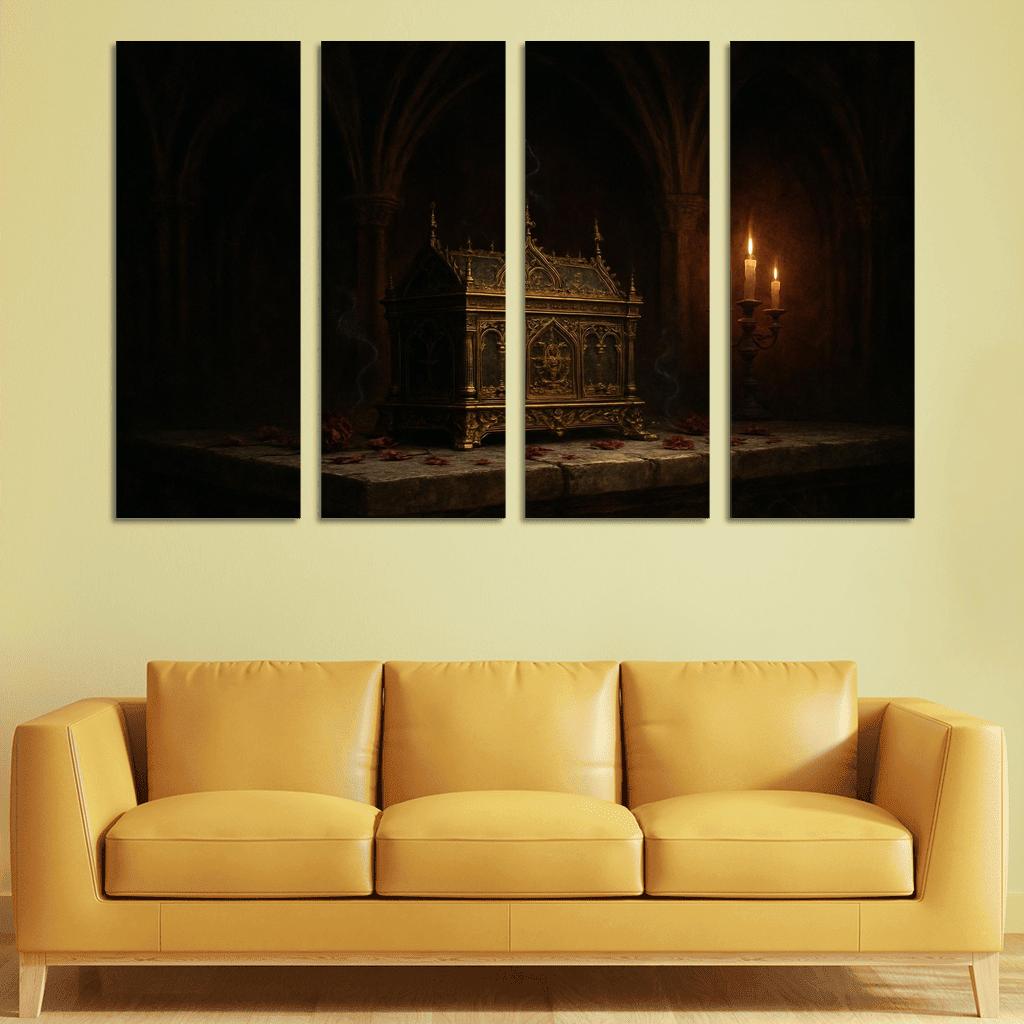 Reliquary Of Fallen Petals premium artwork frames