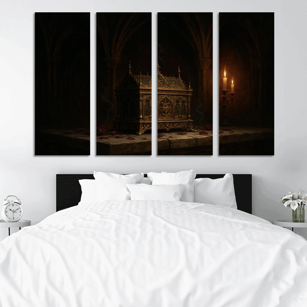 Reliquary Of Fallen Petals premium artwork frames