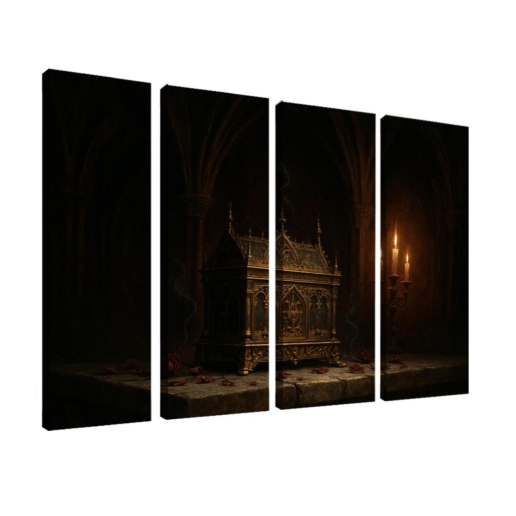 Reliquary Of Fallen Petals premium artwork frames