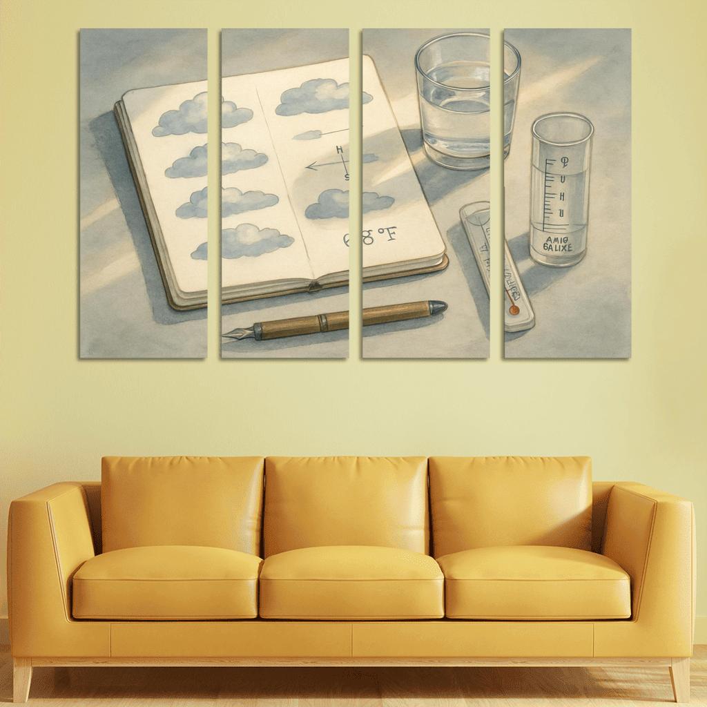Weather Pattern Sketching decor