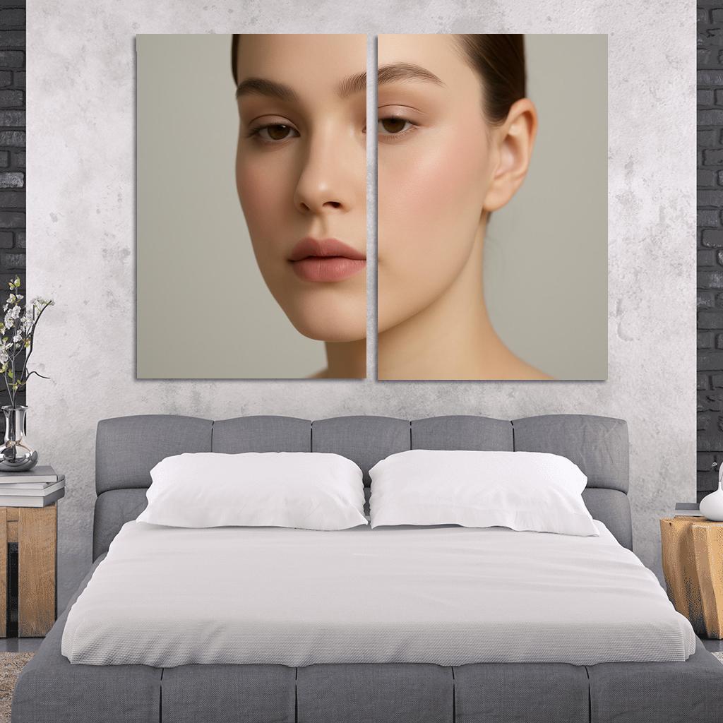 Ceramic Skin Blur Makeup premium artwork frames