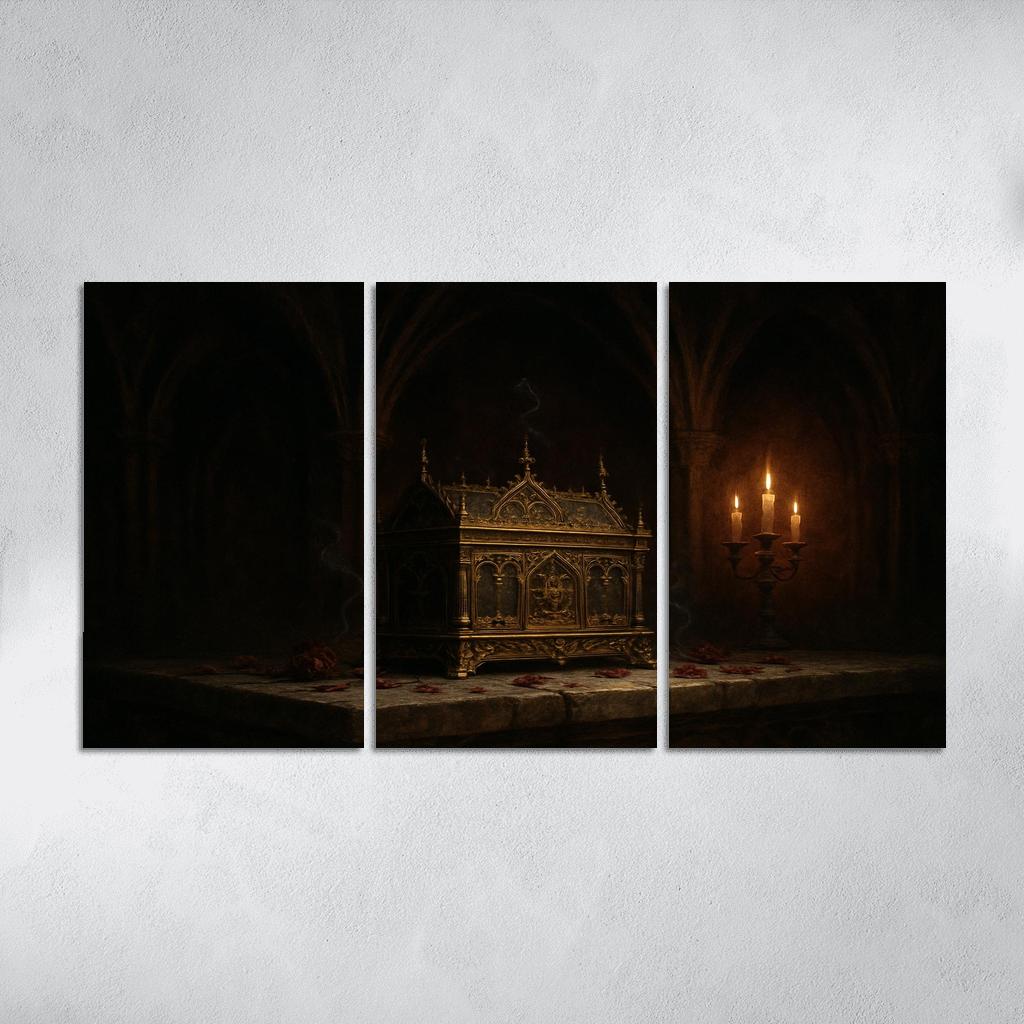 Reliquary Of Fallen Petals premium artwork frames