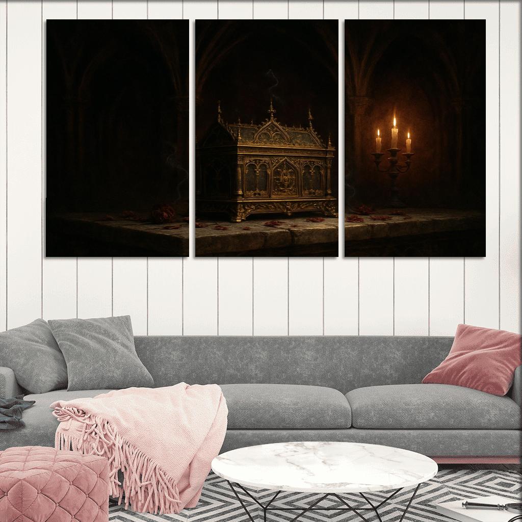 Reliquary Of Fallen Petals premium artwork frames