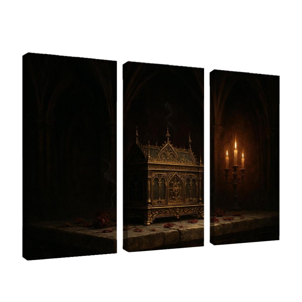 Reliquary Of Fallen Petals premium artwork frames