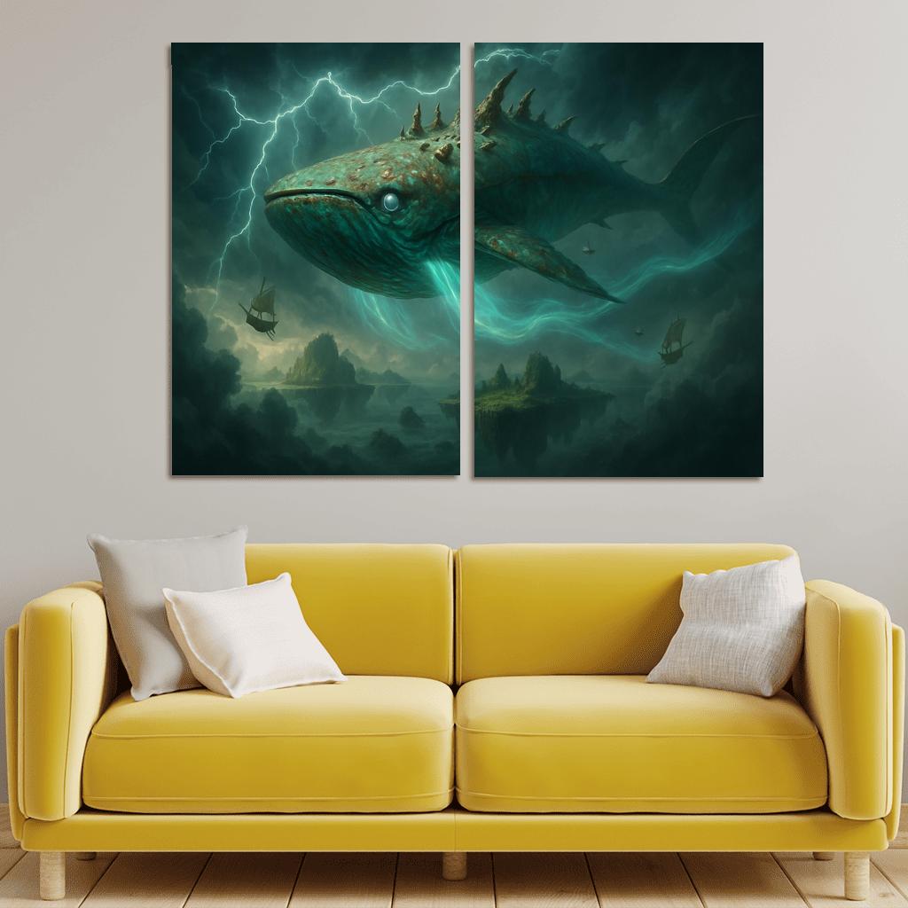 The Verdigris Leviathan Of The Cloud Trench decor