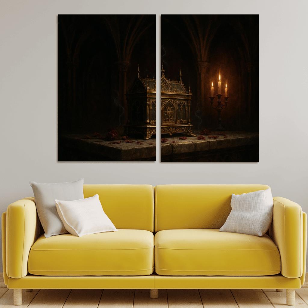 Reliquary Of Fallen Petals premium artwork frames