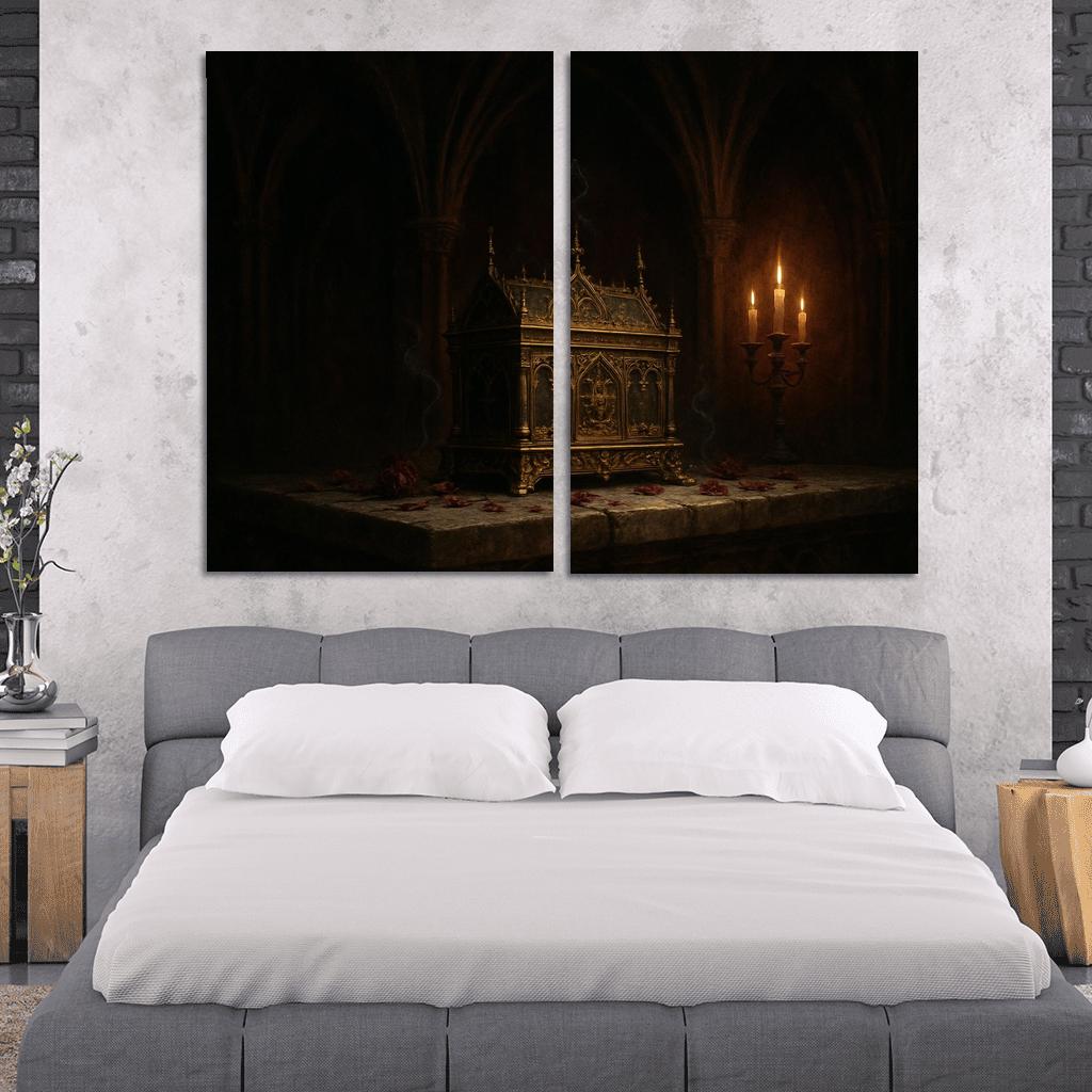Reliquary Of Fallen Petals premium artwork frames