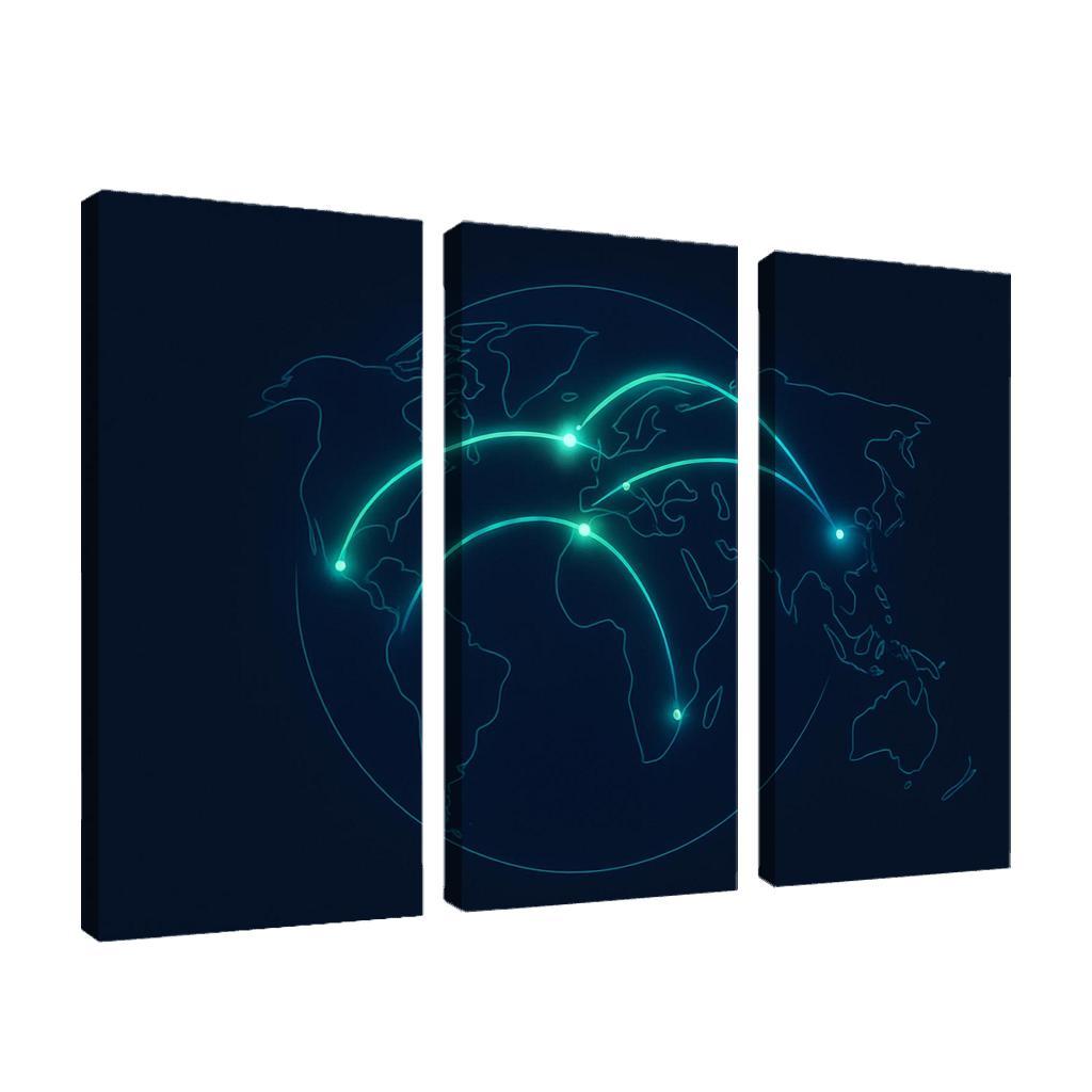 Aurora Flight Paths home decor