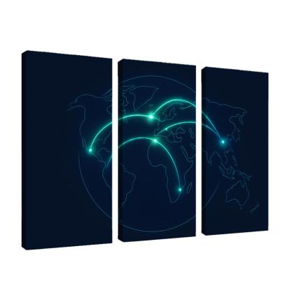 Aurora Flight Paths home decor